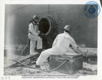 Help us describe this picture! (Human Interest / People at Work, LAGO, ca. 1950), Lago Oil and Transport Co. Ltd.