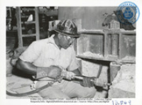 Working Safely at Lago (Human Interest / People at Work, LAGO, ca. 1954), Lago Oil and Transport Co. Ltd.