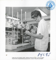 Lang Geerman, Laboratory (Human Interest / People at Work, LAGO, ca. 1955), Lago Oil and Transport Co. Ltd.