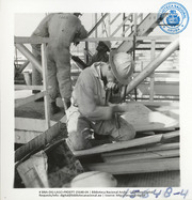 Help us describe this picture! (Human Interest / People at Work, LAGO, ca. 1956), Lago Oil and Transport Co. Ltd.