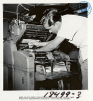 Antolin E. Kock, Instrument Dept. (Human Interest / People at Work, LAGO, ca. 1958), Lago Oil and Transport Co. Ltd.
