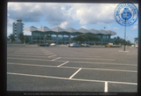 Aruba Airport - Parking Lot (ca. 1982), Lago Oil and Transport Co. Ltd.