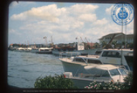 Oranjestad Harbour - Schoenerhaven (Aruba Scenes I, Lago, ca. 1982), Lago Oil and Transport Co. Ltd.