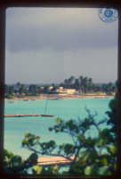 Esso Club, view from Rodgers Beach/Lago Colony (Aruba Scenes I, Lago, ca. 1982), Lago Oil and Transport Co. Ltd.