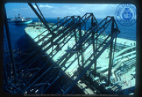 Help us describe this picture! (Ships and Crude Unloading, Lago, ca. 1982), Lago Oil and Transport Co. Ltd.