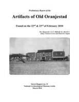 Preliminary Report of the Artifacts of Old Oranjestad Found on the 22nd & 23rd of February 2010, Museo Arkeologico Nacional Aruba