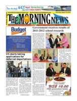 The Morning News (August 16, 2012), The Morning News