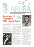 Noticiero Aruba (December 1982), Government of Aruba