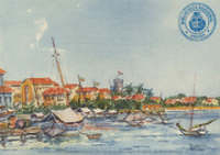 Oranjestad (Postcard, ca. 1962), Pandellis, Jean G, 1896-1965