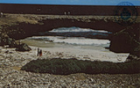 Natural bridge formation (Postcard, ca. 1962)