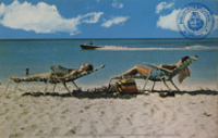 Climate, ocean and beaches at Aruba, are the finest in the Caribbean (Postcard, ca. 1962)