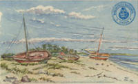 Pova beach (Postcard, ca. 1962), Pandellis, Jean G, 1896-1965