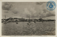 Harbour, Oranjestad (Postcard, ca. 1962)