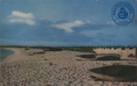 Palm Beach, picturesque scene of fishing dories and drying fish nets (Postcard, ca. 1962)