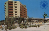 Aruba Caribbean Hotel and Casino, rear view (Postcard, ca. 1962)