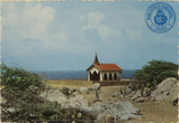 Aruba, Netherlands Antilles, Historic Alto Vista Chapel (Postcard, ca. 1966)