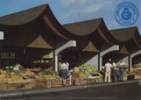 Aruba, Netherlands Antilles. Fruit and vegetable market (Postcard, [1980-1986])