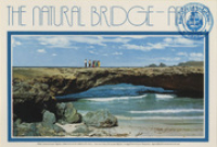 The Natural Bridge - Aruba; famous landmark on Aruba's north coast (Postcard, ca. 1980-1986)