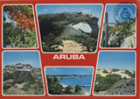 Aruba. Views of Aruba (Postcard, ca. 1980-1986)