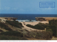 Boca Prins, Aruba (Postcard, ca. 1980-1986) Beautiful beach 'Boca Prins' on the North shore on the island of Aruba