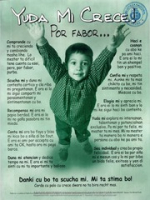 Poster: Yuda mi crece! Por Fabor? (BNA Poster Collection # 034), Fundacion Pa Nos Muchanan