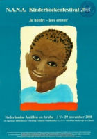 Poster: Kinderboekenfestival 2001 : Je hobby - lees erover (BNA Poster Collection # 070), NANA