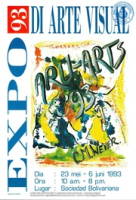 Poster: Aru-Arts '93 : Expo di Arte Visual (BNA Poster Collection # 077)