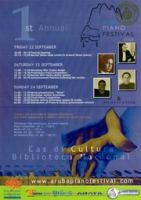 Poster: 1st Annual Aruba Piano Festival 2006 (BNA Poster Collection # 098)