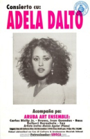 Poster: Consierto cu: Adela Dalto (BNA Poster Collection # 122), Aruba Art Ensemble