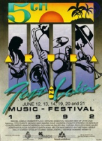 Poster: Aruba Jazz and Latin Music Festival (BNA Poster Collection # 149), Aruba Jazz and Latin Music Festival