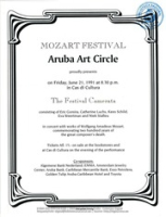 Poster: (BNA Poster Collection # 185), Aruba Art Circle