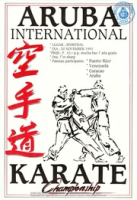 Poster: (BNA Poster Collection # 210), Aruba International Karate Championship