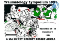 Poster: Traumatology Symposium 1991 Aruba (BNA Poster Collection # 215)
