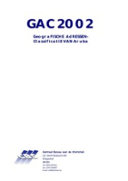 GAC 2002 - Geografische Adressen Classificatie Aruba