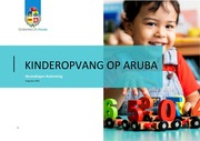 Rapport Kinderopvang op Aruba, bevindingen nulmeting (augustus 2021), Gobierno di Aruba