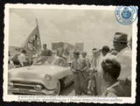 Verkiezingscampagne PPA, Aruba, 1954 - Collectie Sankatsing-Nava - #001 - Foto: Jan Bonke, Bonke, Jan