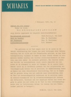 Schakels - De Nederlandse Antillen (NA 2, 1951), Ministerie van Overzeese Rijksdelen