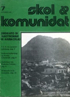 Skol i Komunidat (September 1976), SIMAR/VLA - Sindikato di Maestronan di Aruba/Vakbond Leerkrachten Aruba