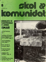 Skol i Komunidat (Oktober 1978), SIMAR/VLA - Sindikato di Maestronan di Aruba/Vakbond Leerkrachten Aruba