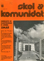 Skol i Komunidat (December 1978), SIMAR/VLA - Sindikato di Maestronan di Aruba/Vakbond Leerkrachten Aruba