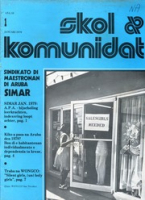 Skol i Komunidat (Januari 1979), SIMAR/VLA - Sindikato di Maestronan di Aruba/Vakbond Leerkrachten Aruba