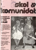Skol i Komunidat (Maart 1979), SIMAR/VLA - Sindikato di Maestronan di Aruba/Vakbond Leerkrachten Aruba