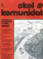 Skol i Komunidat (December 1979), SIMAR/VLA - Sindikato di Maestronan di Aruba/Vakbond Leerkrachten Aruba