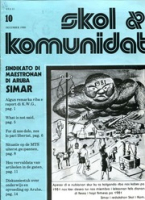 Skol i Komunidat (December 1980), SIMAR/VLA - Sindikato di Maestronan di Aruba/Vakbond Leerkrachten Aruba