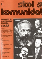 Skol i Komunidat (Maart 1981), SIMAR/VLA - Sindikato di Maestronan di Aruba/Vakbond Leerkrachten Aruba