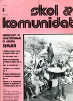 Skol i Komunidat (Mei 1981), SIMAR/VLA - Sindikato di Maestronan di Aruba/Vakbond Leerkrachten Aruba