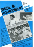 Skol i Komunidat (April 1982), SIMAR/VLA - Sindikato di Maestronan di Aruba/Vakbond Leerkrachten Aruba