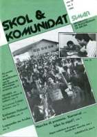 Skol i Komunidat (Februari 1985), SIMAR/VLA - Sindikato di Maestronan di Aruba/Vakbond Leerkrachten Aruba