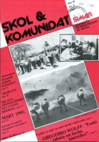 Skol i Komunidat (Maart 1985), SIMAR/VLA - Sindikato di Maestronan di Aruba/Vakbond Leerkrachten Aruba