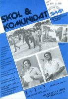 Skol i Komunidat (April 1986), SIMAR/VLA - Sindikato di Maestronan di Aruba/Vakbond Leerkrachten Aruba